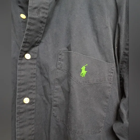 Ralph Lauren Navy Blue Men's Size XL Blake Shirt New - Picture 3 of 8